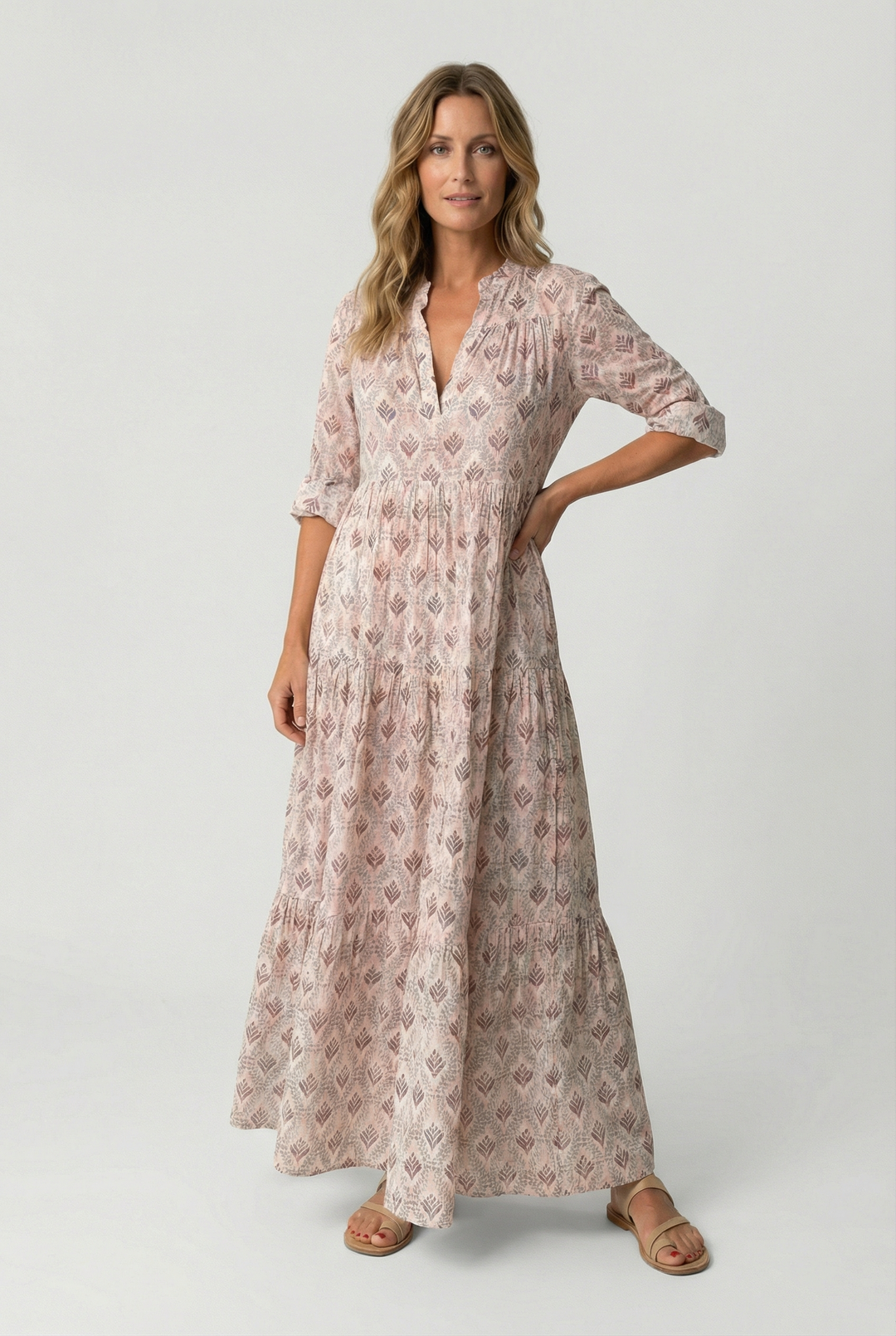 Renáta | Sheer Maxi Dress