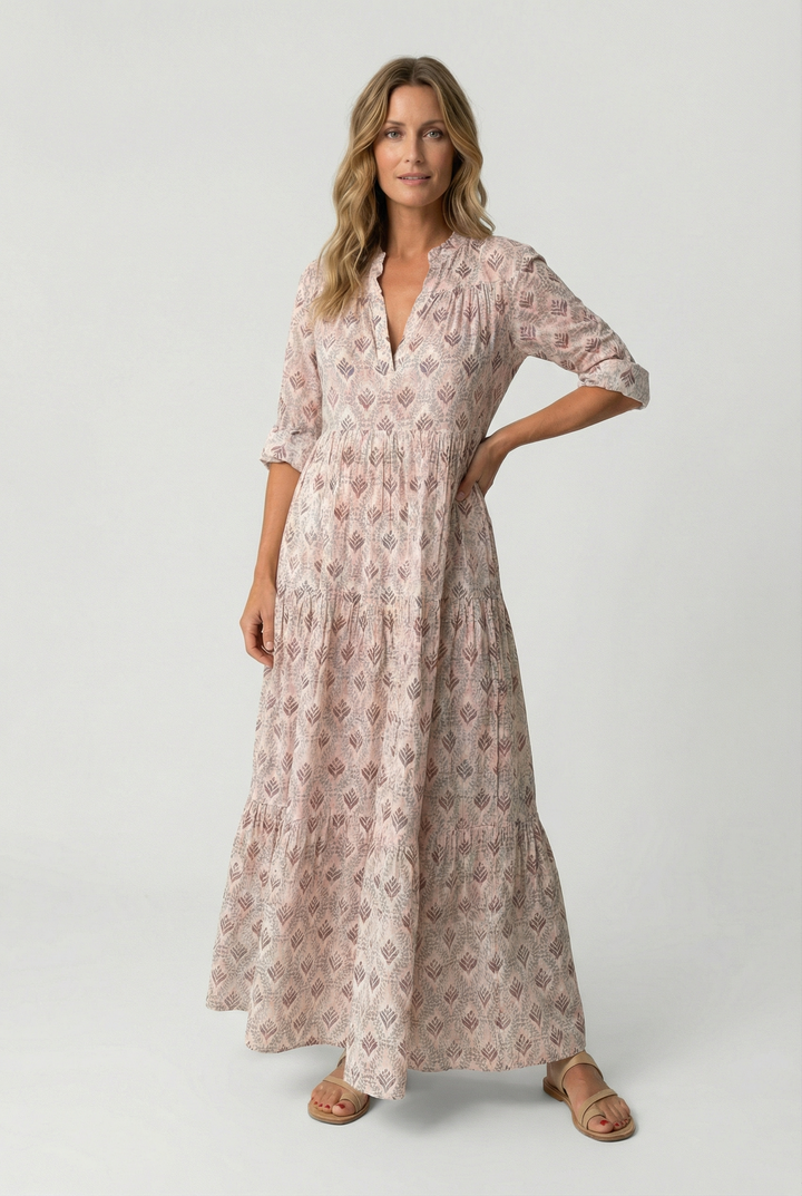 Renáta | Sheer Maxi Dress