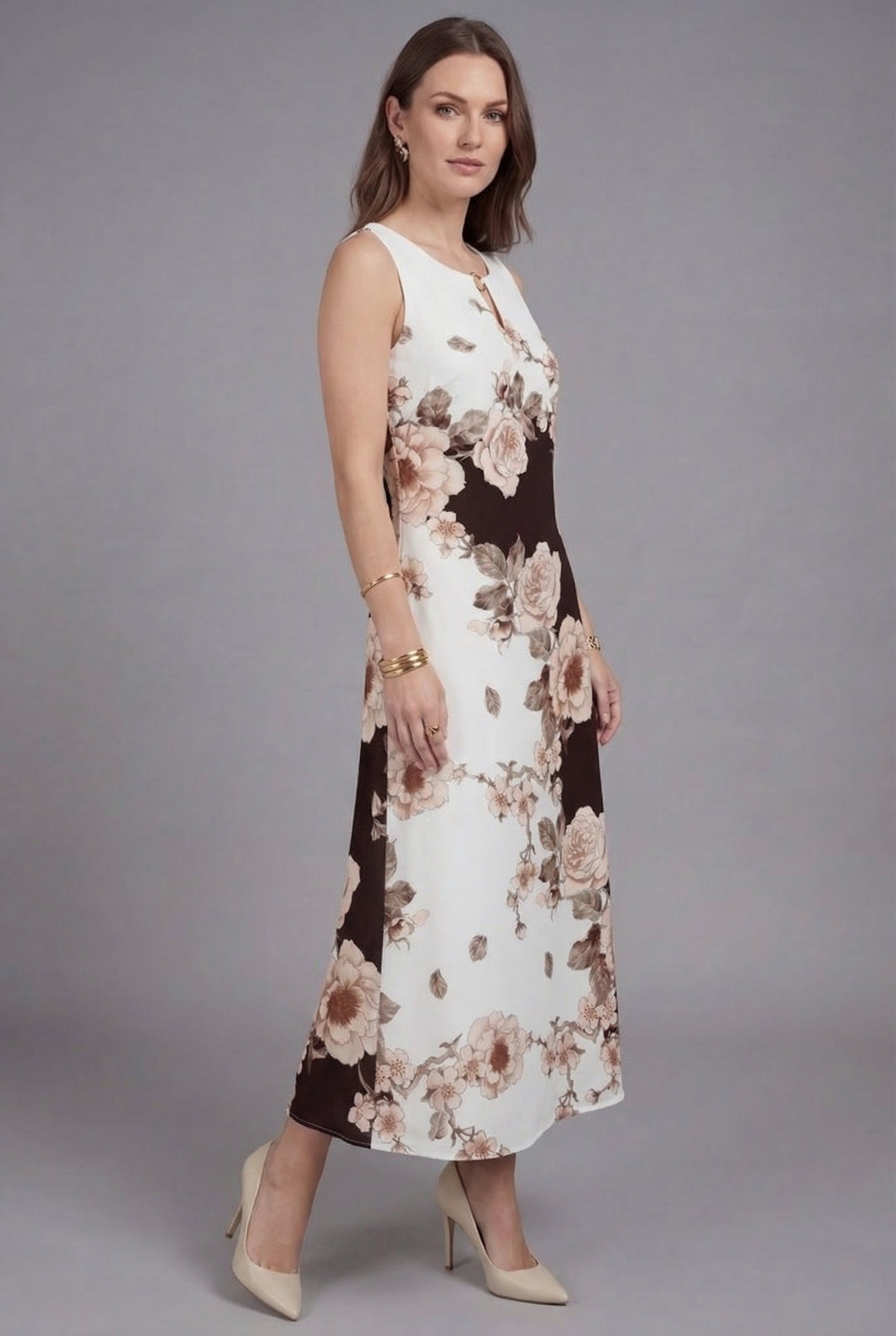 Petronela | Asymmetrical One-Shoulder Maxi Dress