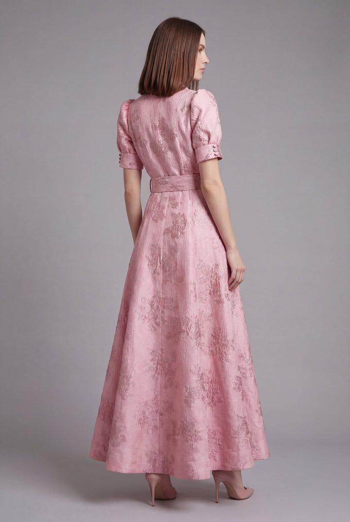 Irena | Burgundy Romantic Long Dress