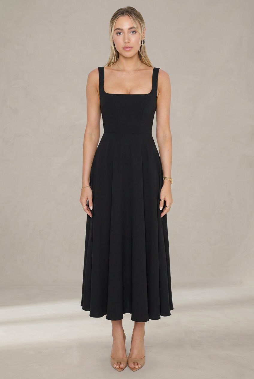 Grace | Mini Dress with Square Neckline