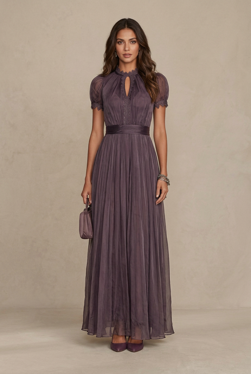 Yolanda | Long Robe with Stunning Fluidity