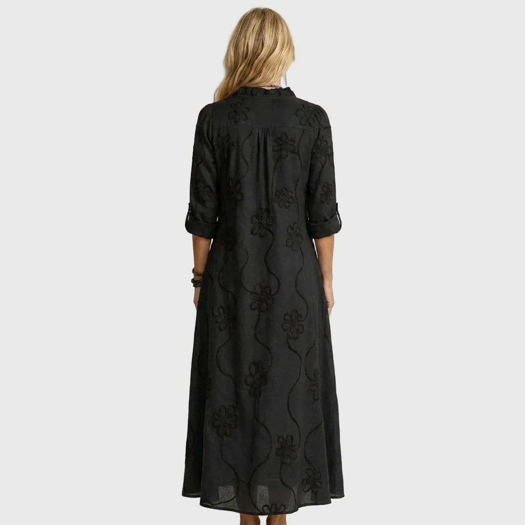 Luciana | Comfortable Midi Shirt Dress