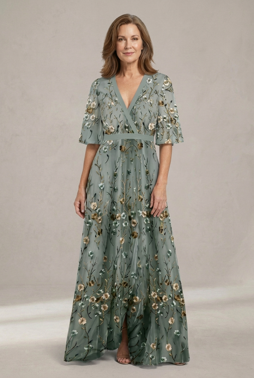 Stella | Long Floral Dress
