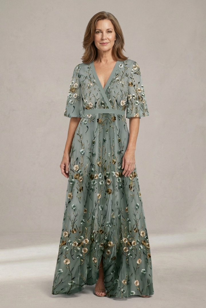 Stella | Long Floral Dress
