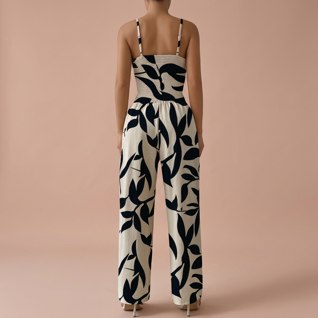 Lia – Two-Tone Floral Dress