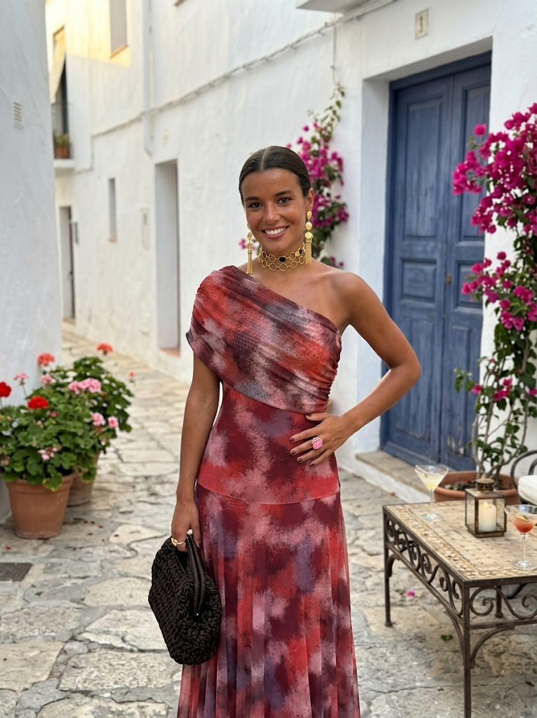 Paloma | One-Shoulder Long Dress