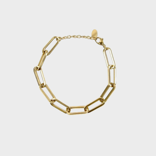 Gold Clip Bracelet