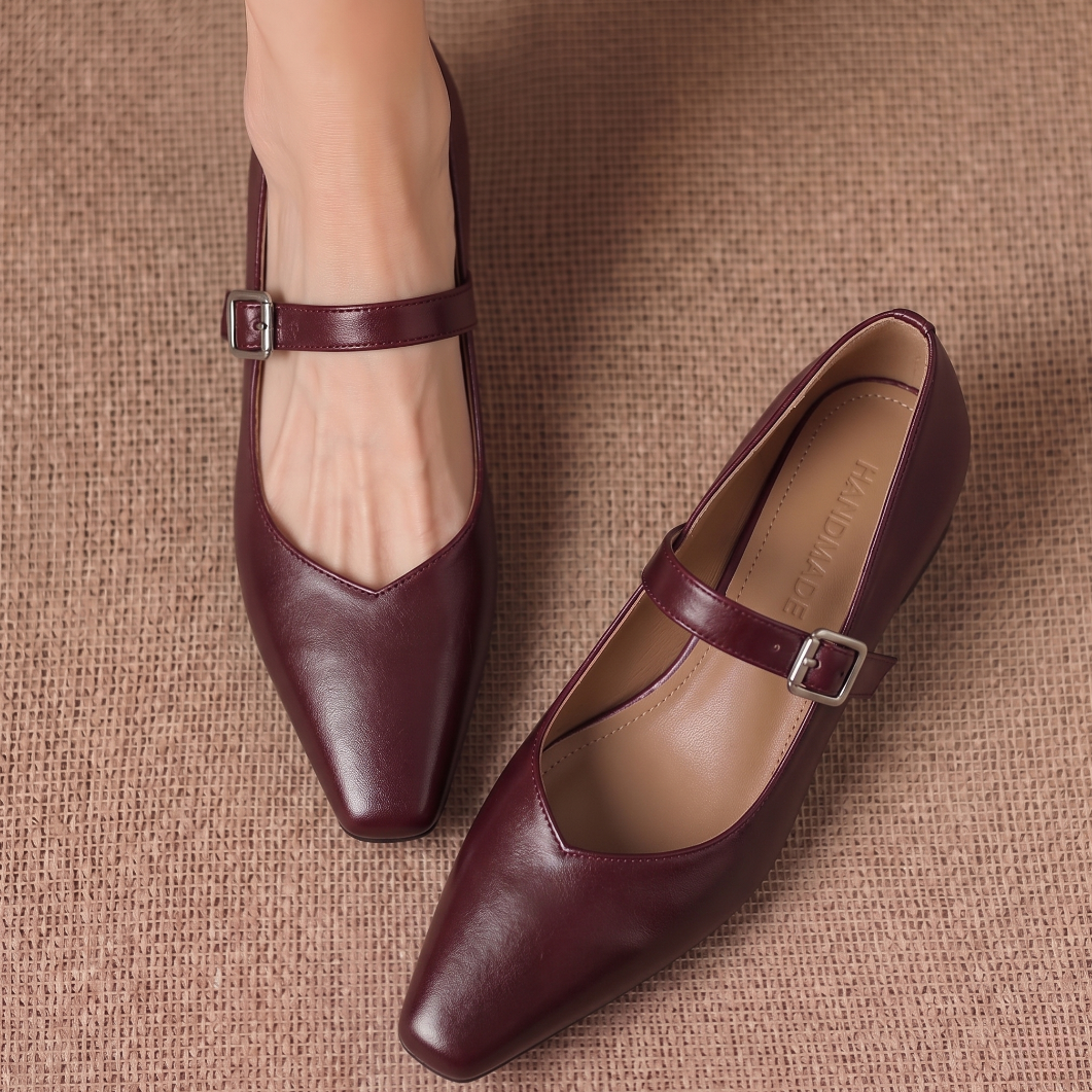 Authentic Leather Heels Orya
