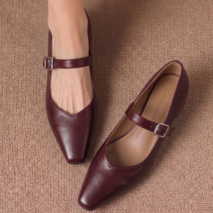Authentic Leather Heels Orya
