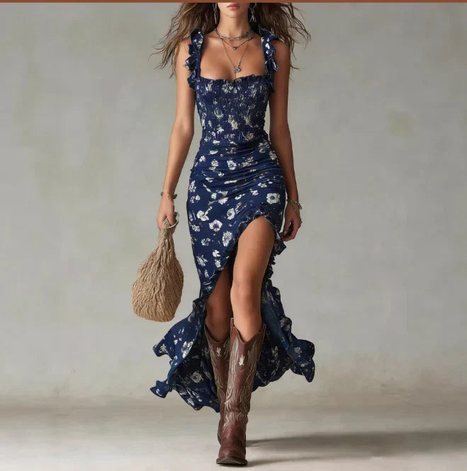 Inés | Lightweight Long Bohemian Dress