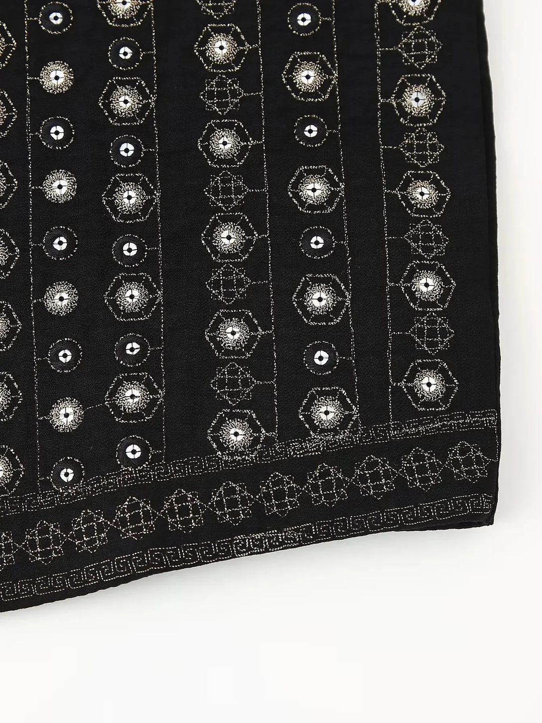Jane Mirror Embroidered Boho Vest