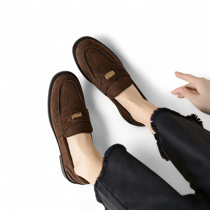 Elegant Vintage-Style Moccasins