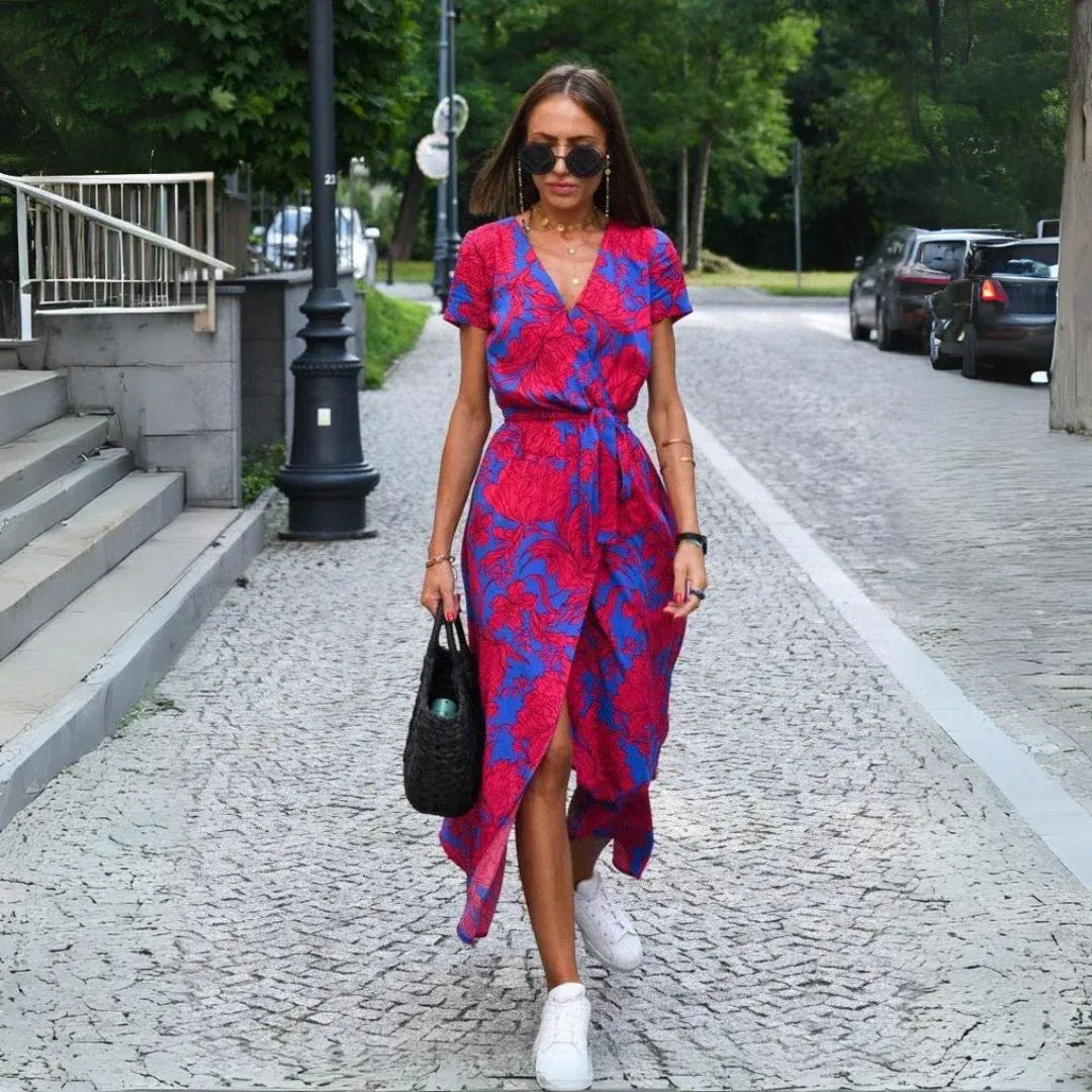 YARA | Chic Wrap Dress with a Flattering Silhouette