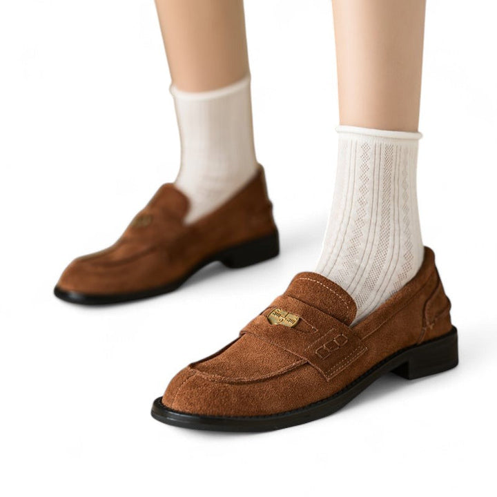 Elegant Vintage-Style Moccasins