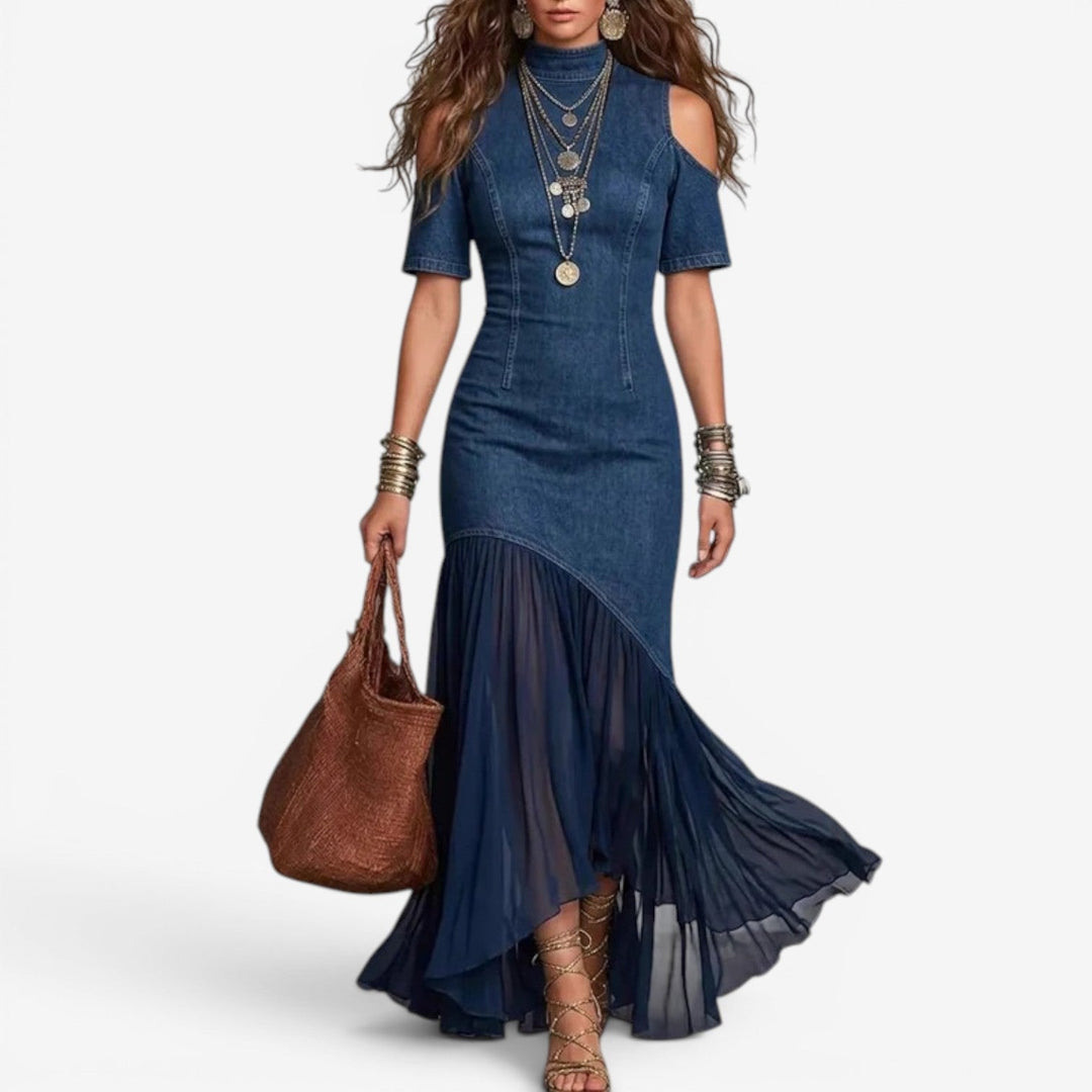 Pietra - Maxi Denim Dress