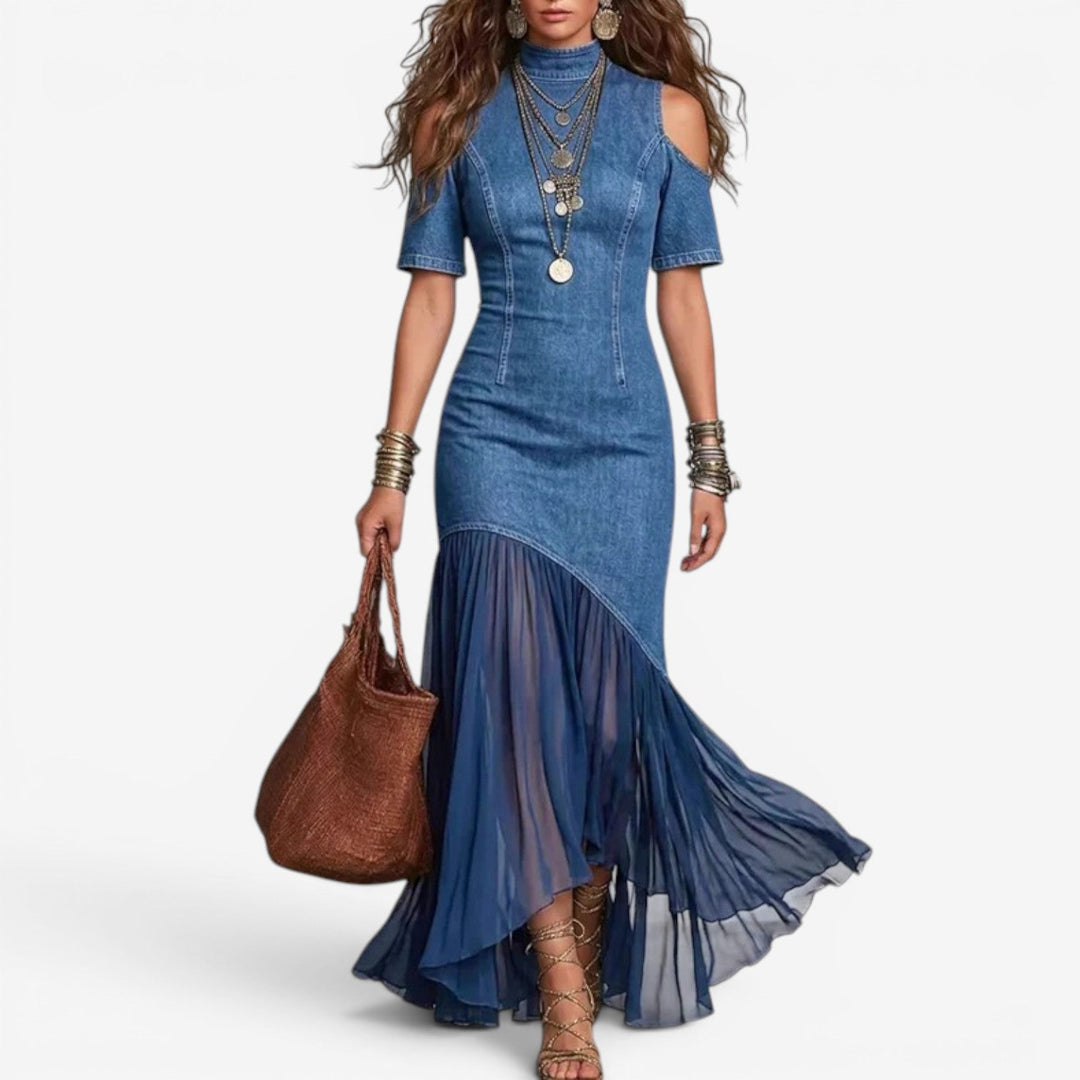 Pietra - Maxi Denim Dress