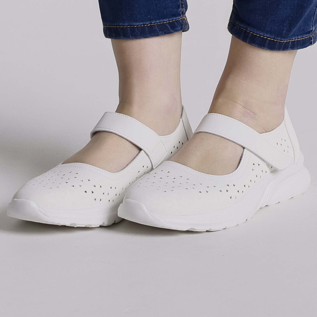 Six-Color Platform Moccasins