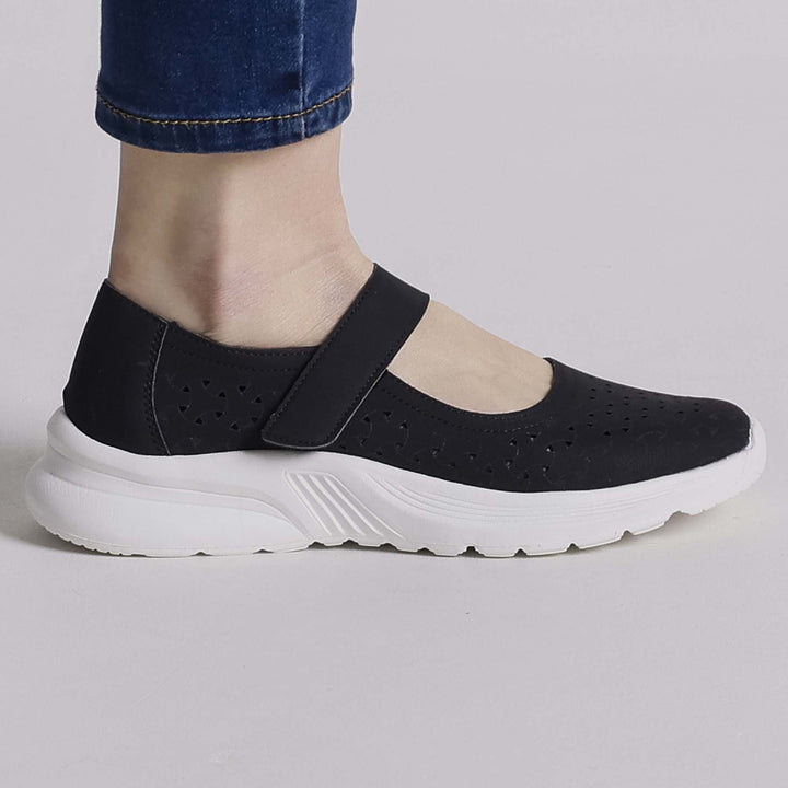Six-Color Platform Moccasins
