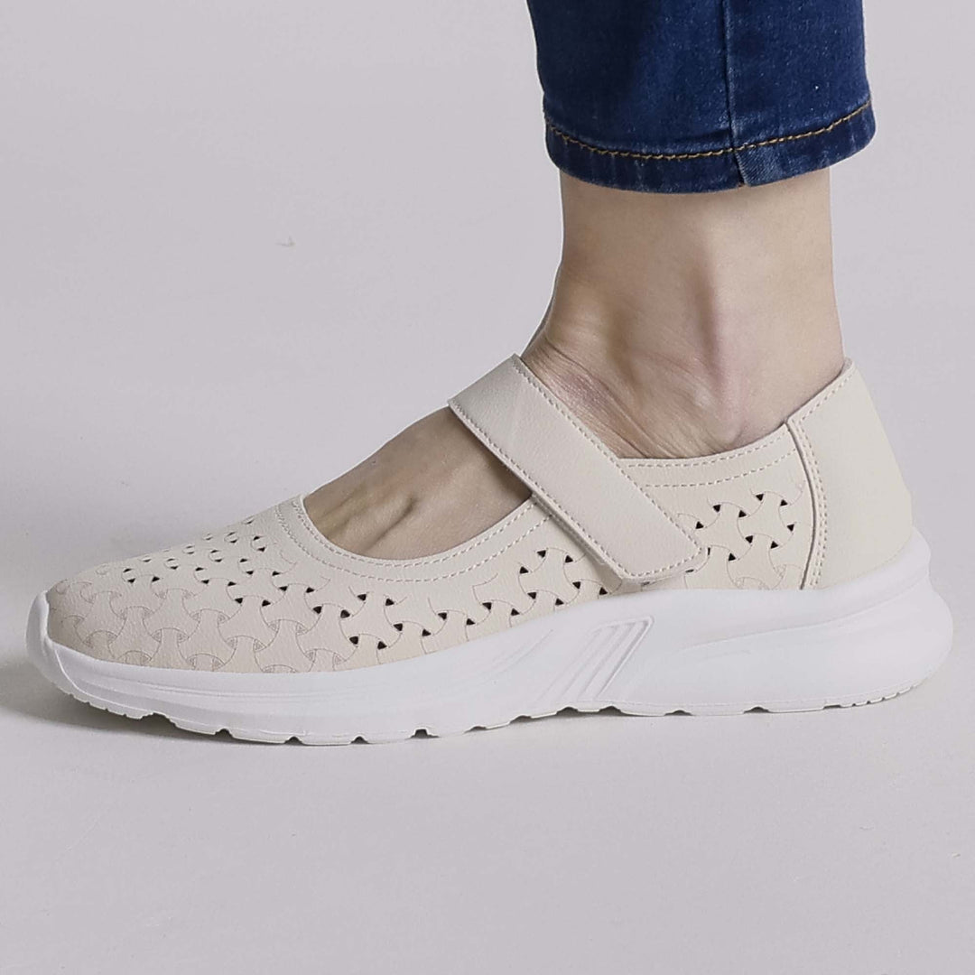 Six-Color Platform Moccasins