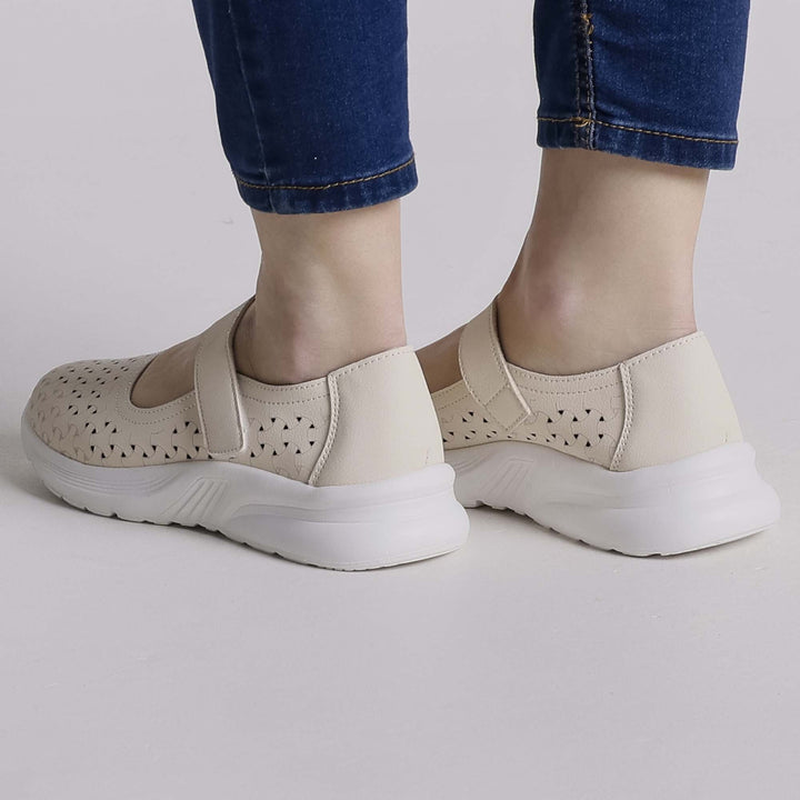 Six-Color Platform Moccasins