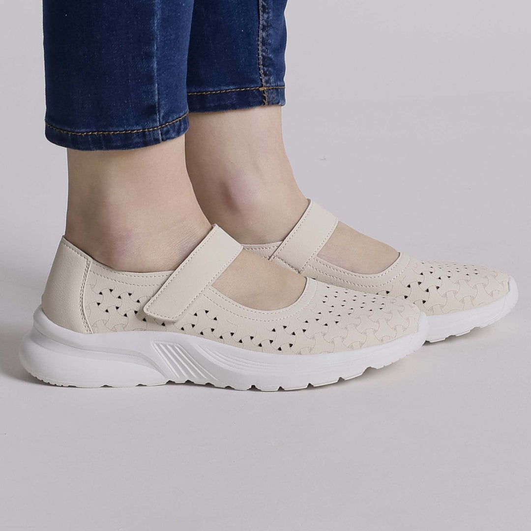 Six-Color Platform Moccasins