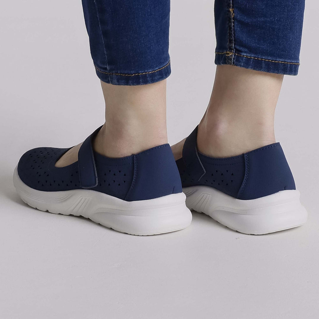 Six-Color Platform Moccasins