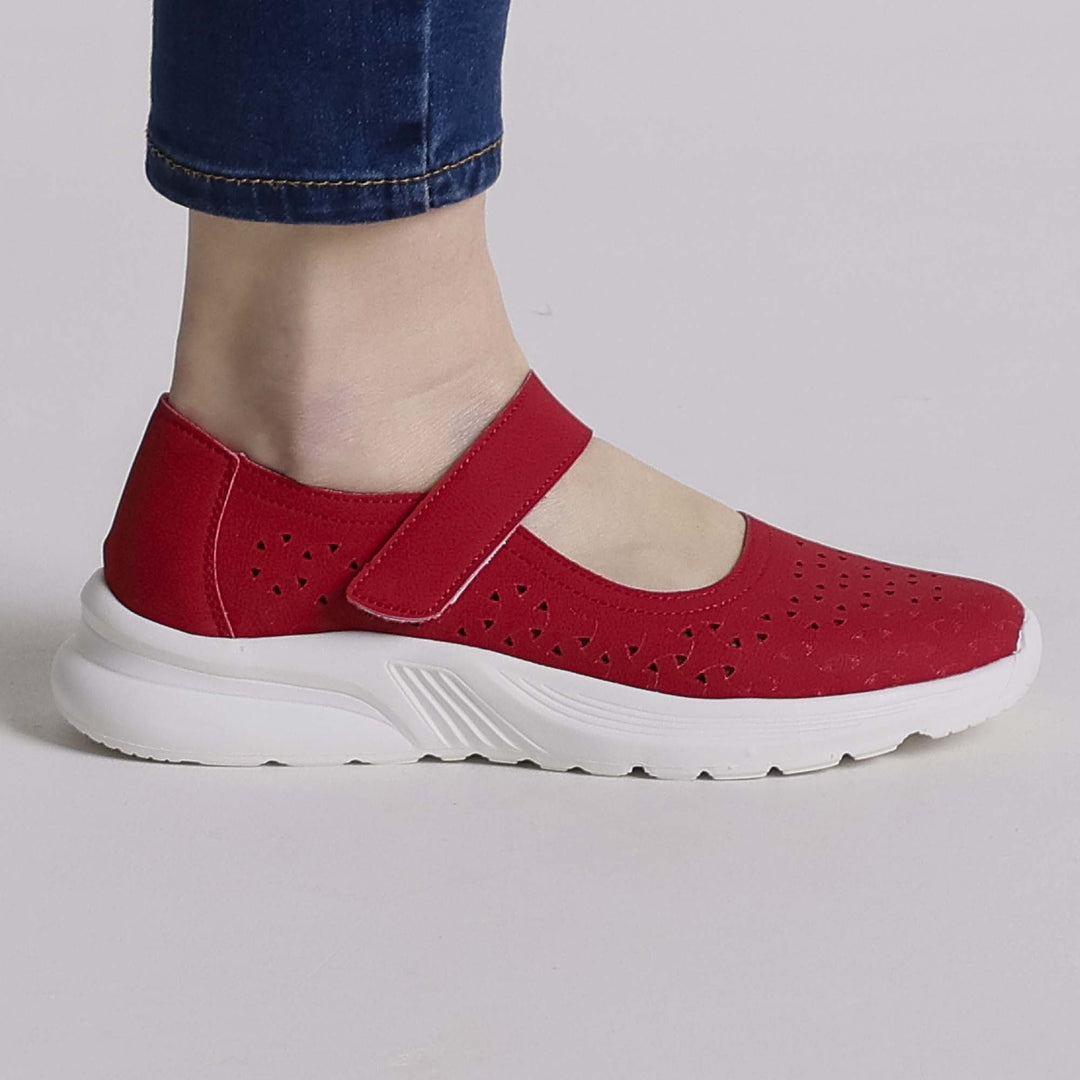 Six-Color Platform Moccasins