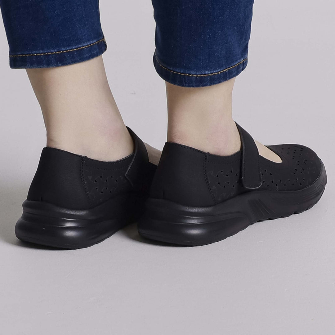 Six-Color Platform Moccasins