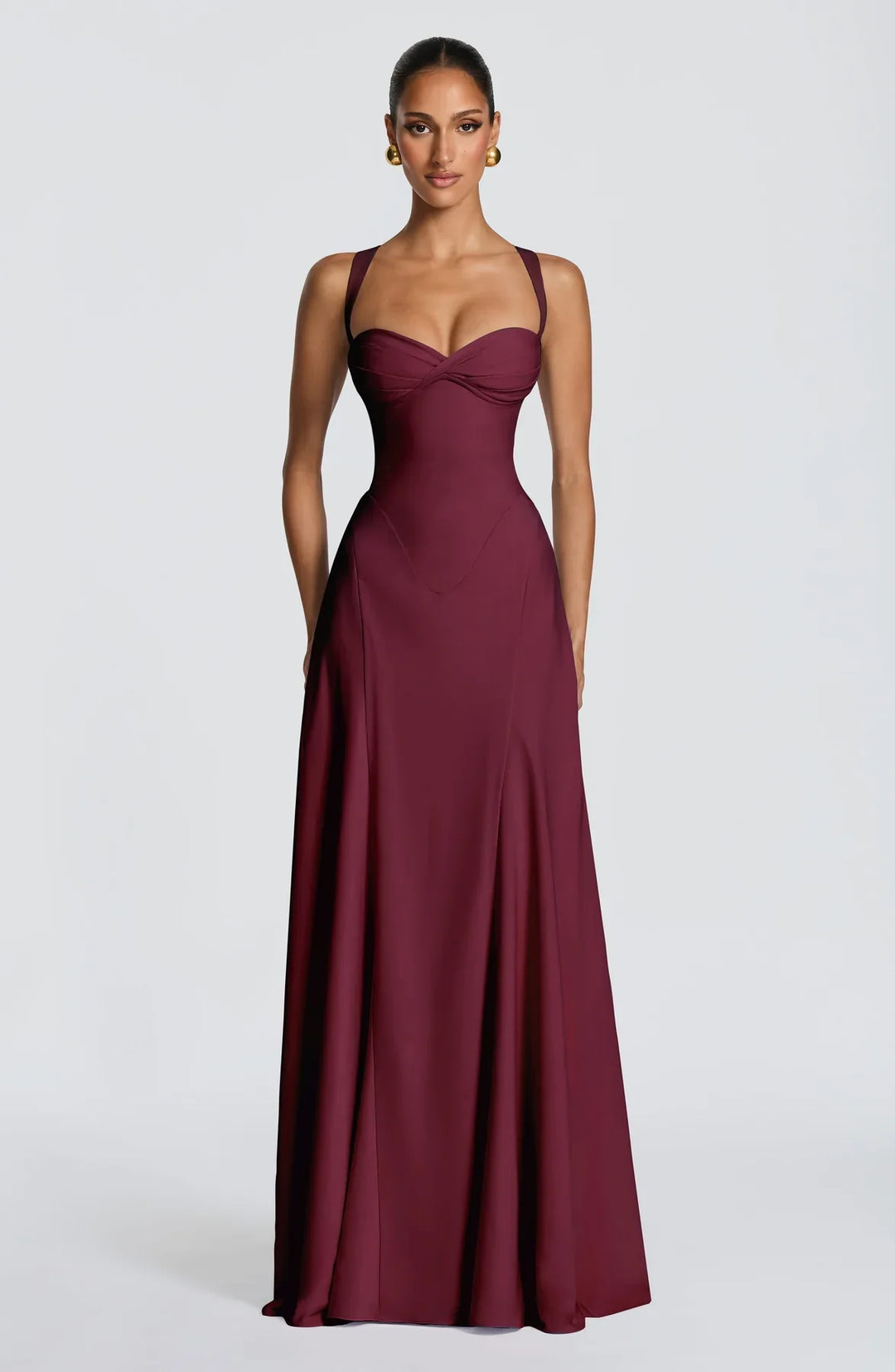 Frederika | Elegant Maxi Dress for Evening Wear