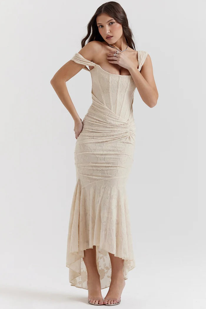 Emma Dress with Floral Design