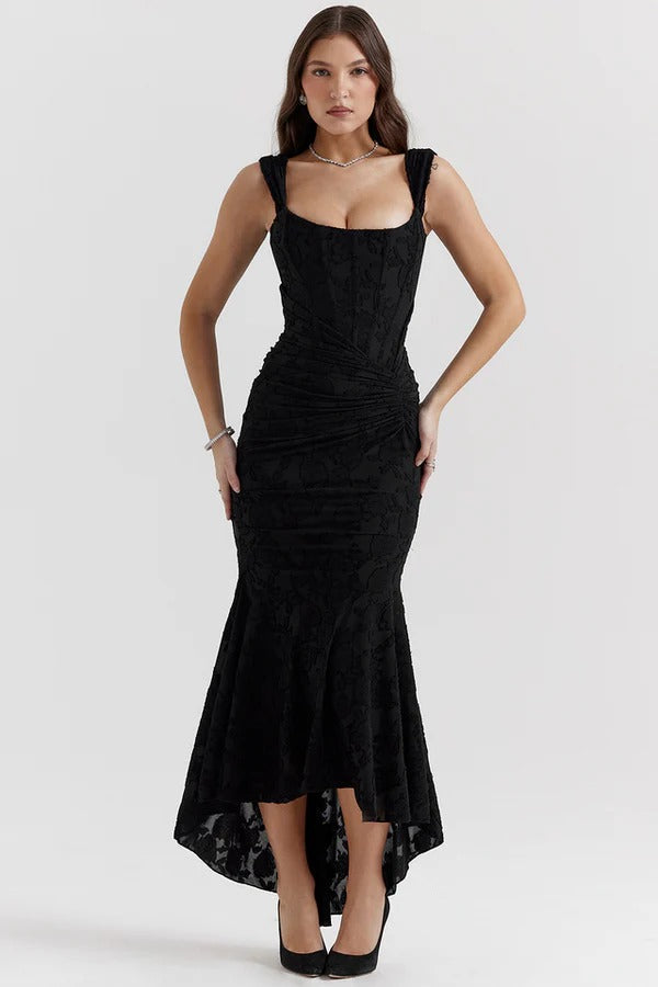Emma Dress with Floral Design