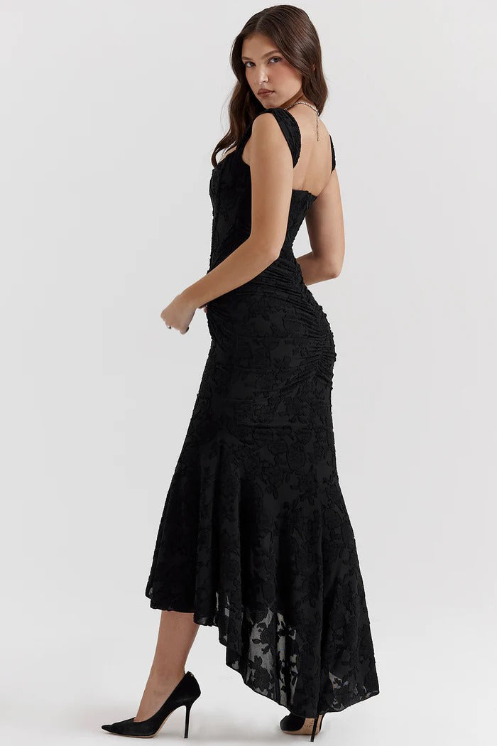 Emma Dress with Floral Design