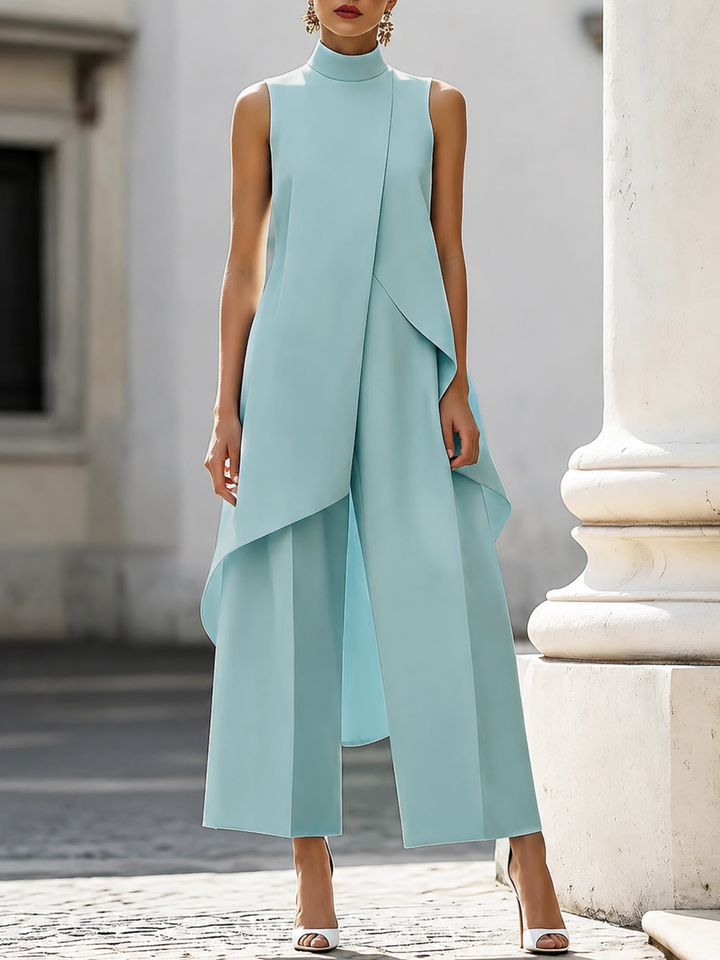 Catarina | Ceremony Ensemble with Flared Trousers