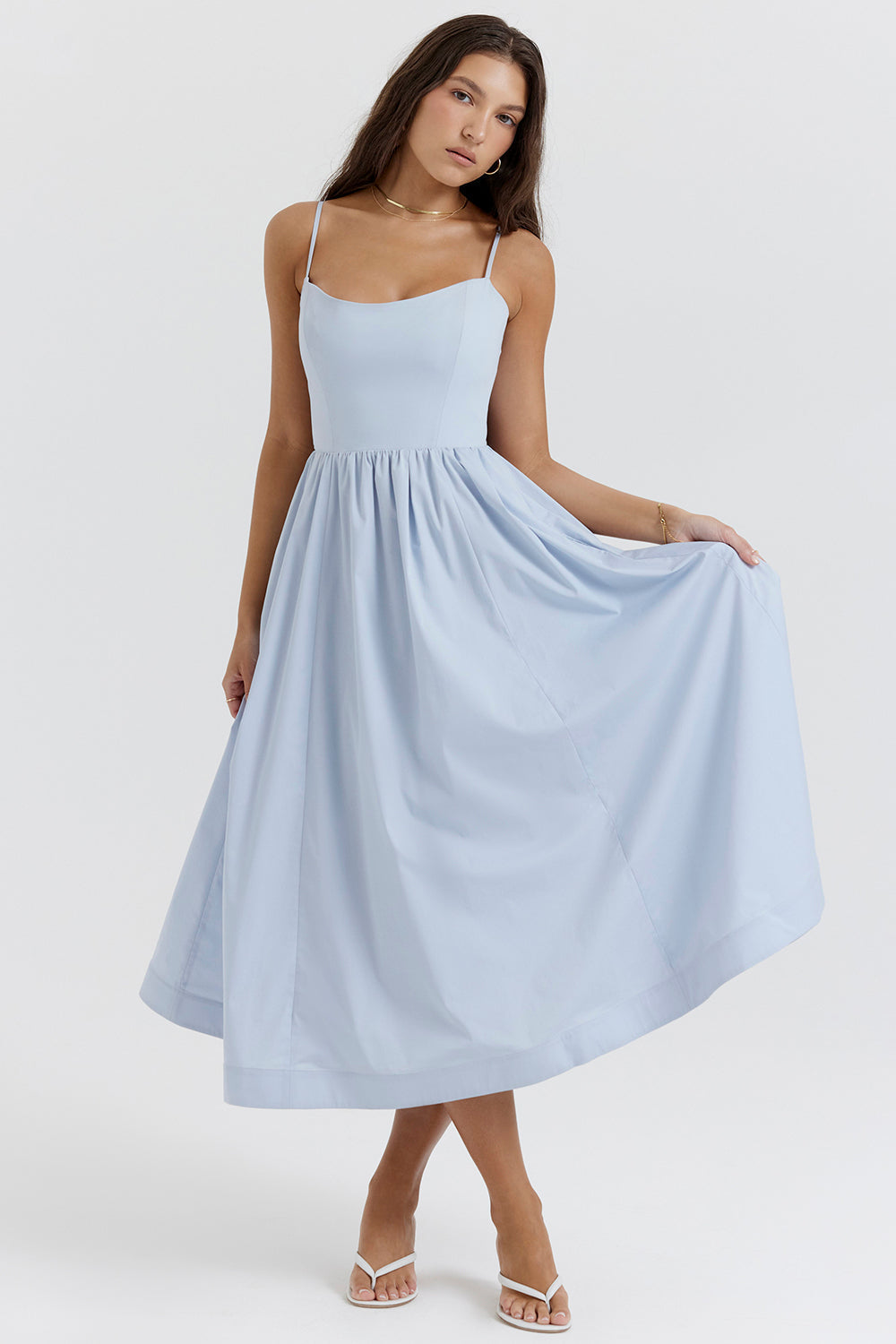 Naďa | Chic Loose-Fit Elegant Dress