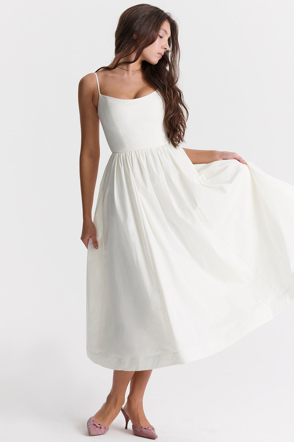 Naďa | Chic Loose-Fit Elegant Dress