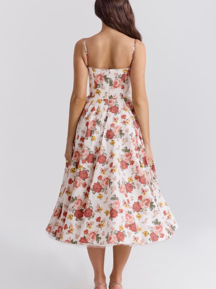 Arielle | Luxurious Midi Dress for Elegant Moments