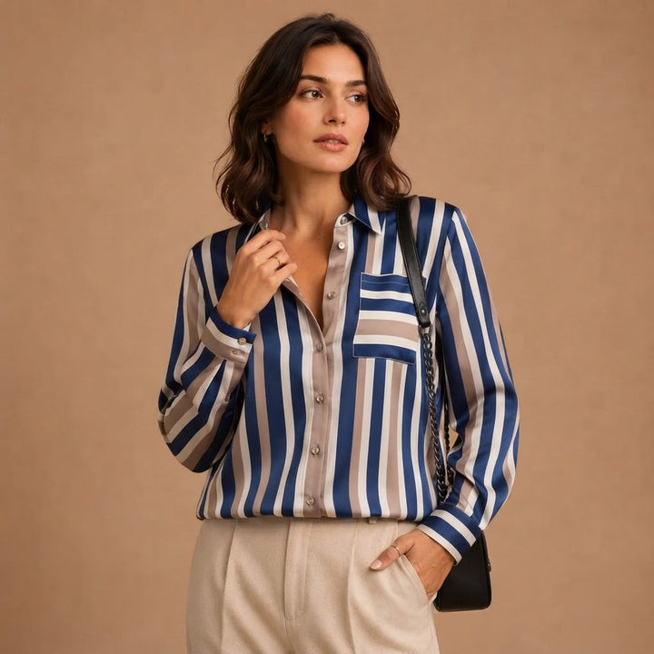 Emma - Striped Everyday Top