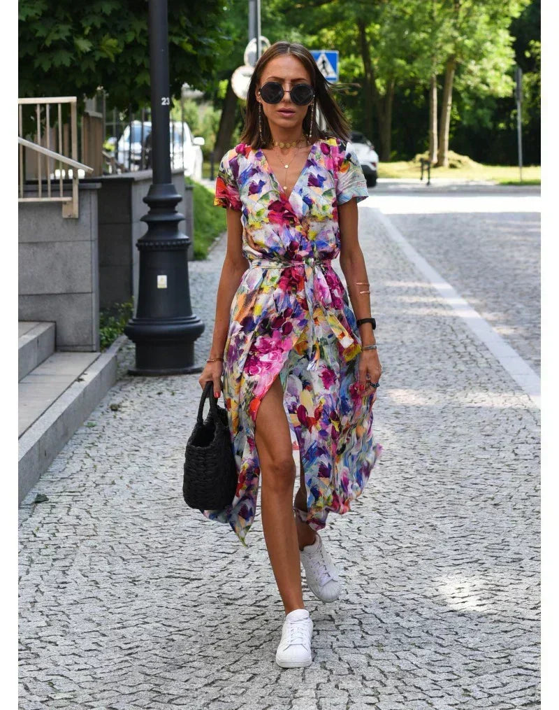 YARA | Chic Wrap Dress with a Flattering Silhouette