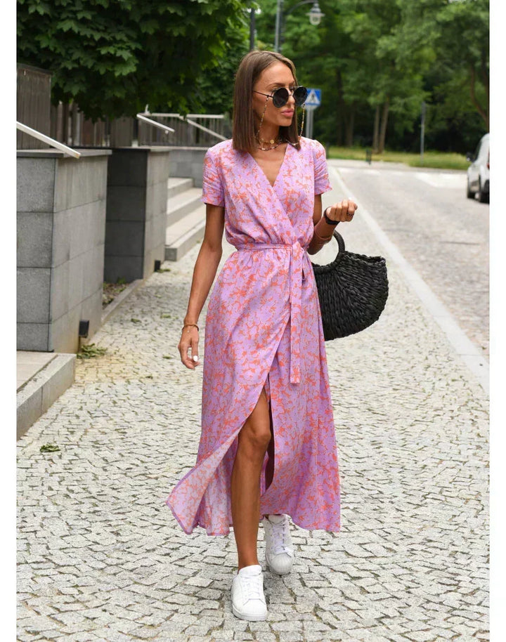 YARA | Chic Wrap Dress with a Flattering Silhouette