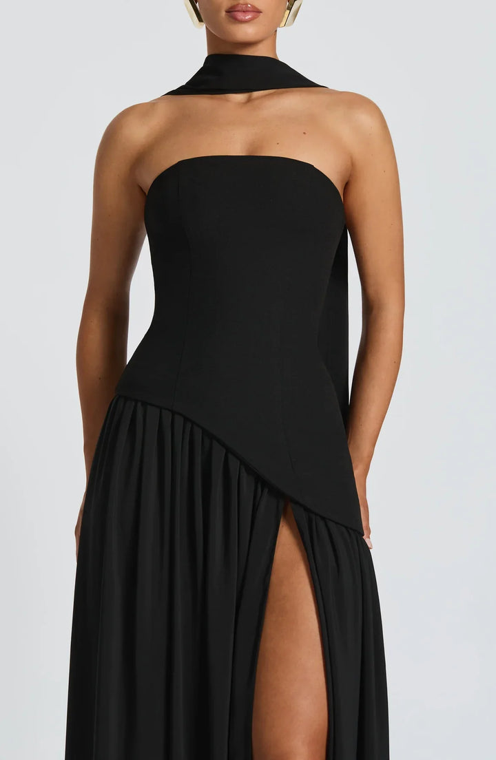 Regina | Split Maxi Dress