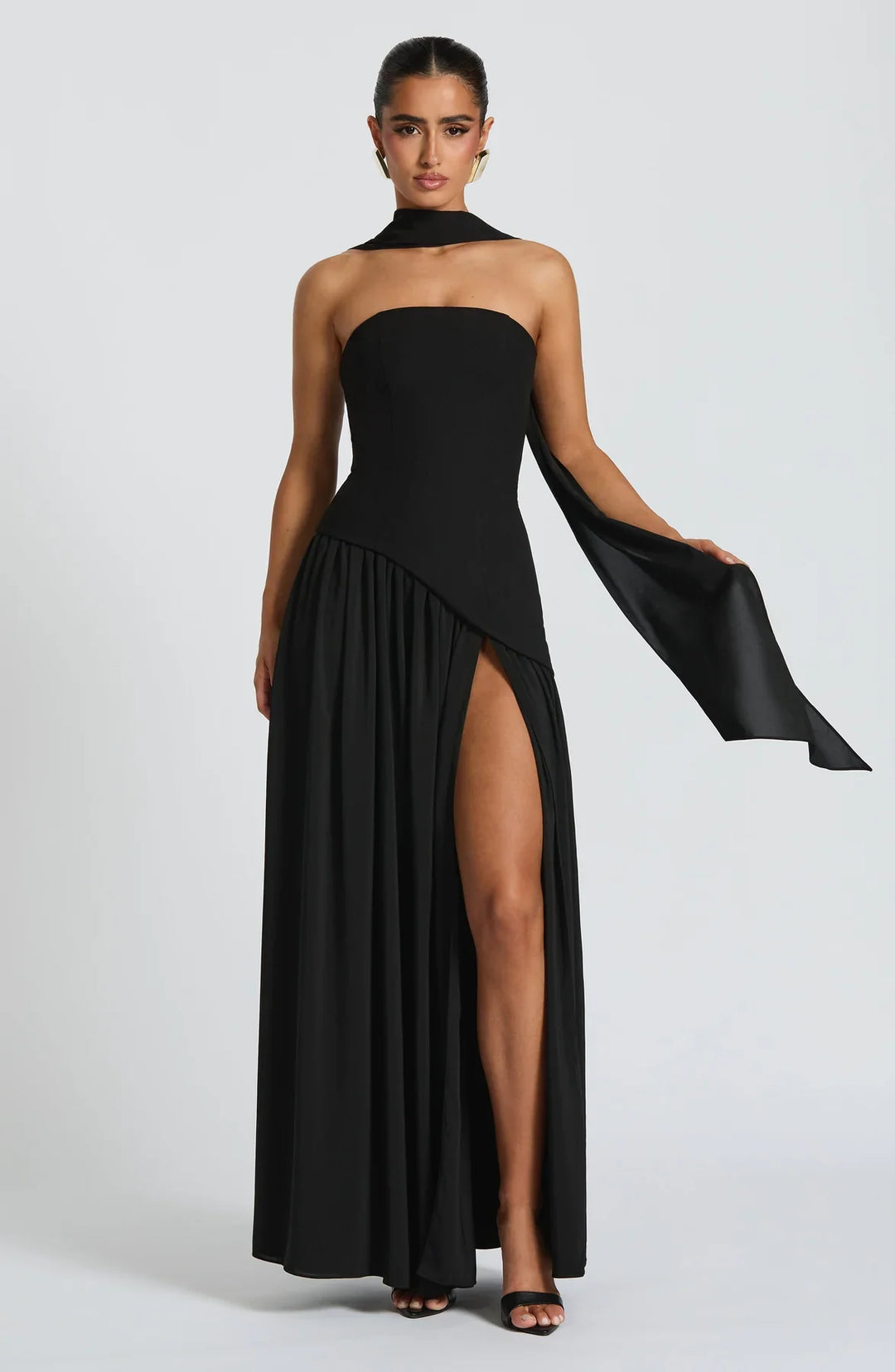 Regina | Split Maxi Dress