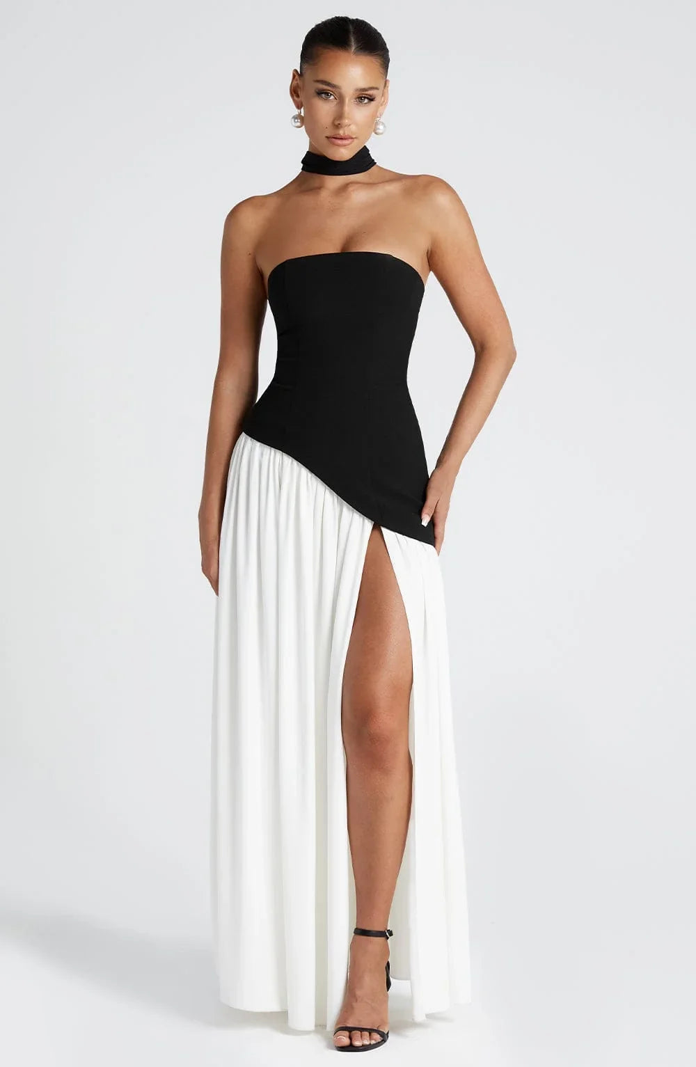 Regina | Split Maxi Dress