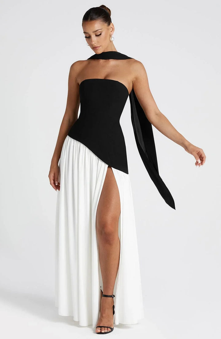 Regina | Split Maxi Dress
