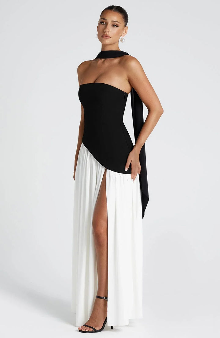 Regina | Split Maxi Dress