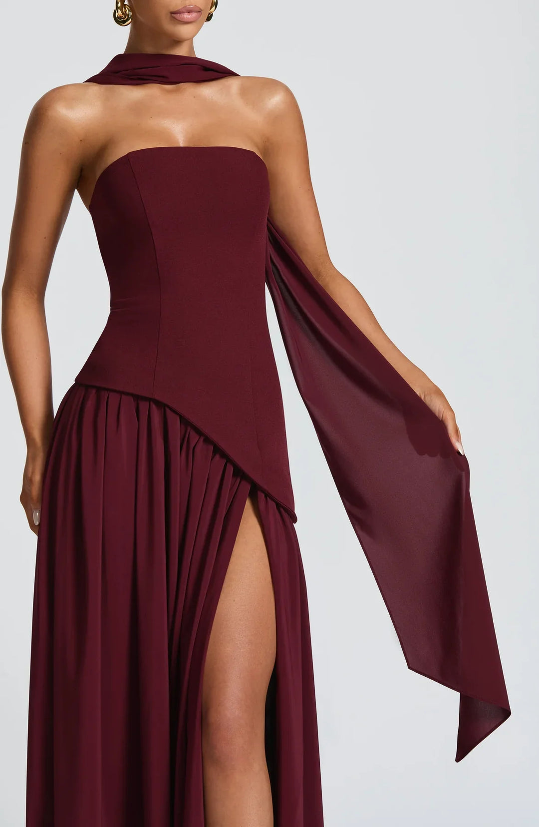Regina | Split Maxi Dress