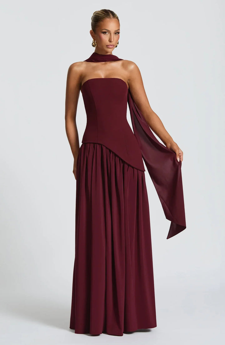 Regina | Split Maxi Dress