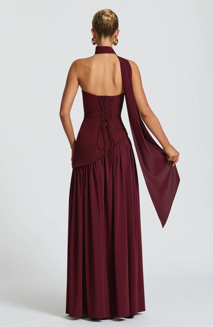 Regina | Split Maxi Dress