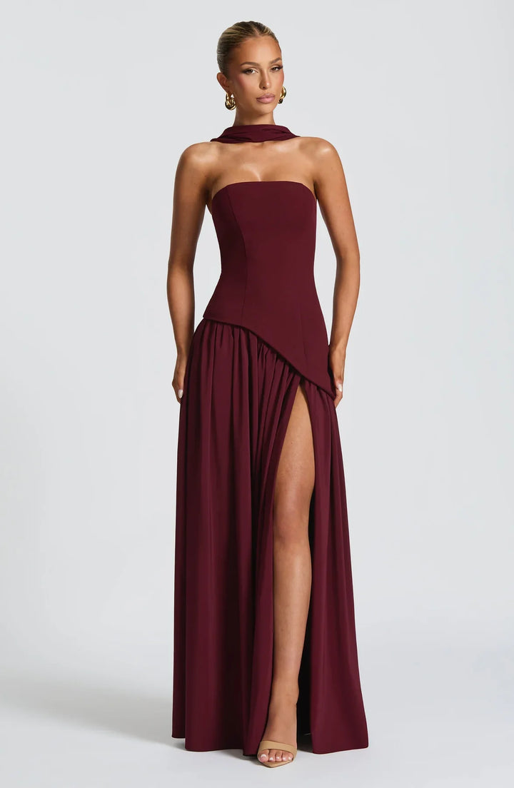 Regina | Split Maxi Dress