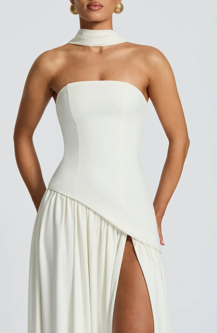 Regina | Split Maxi Dress